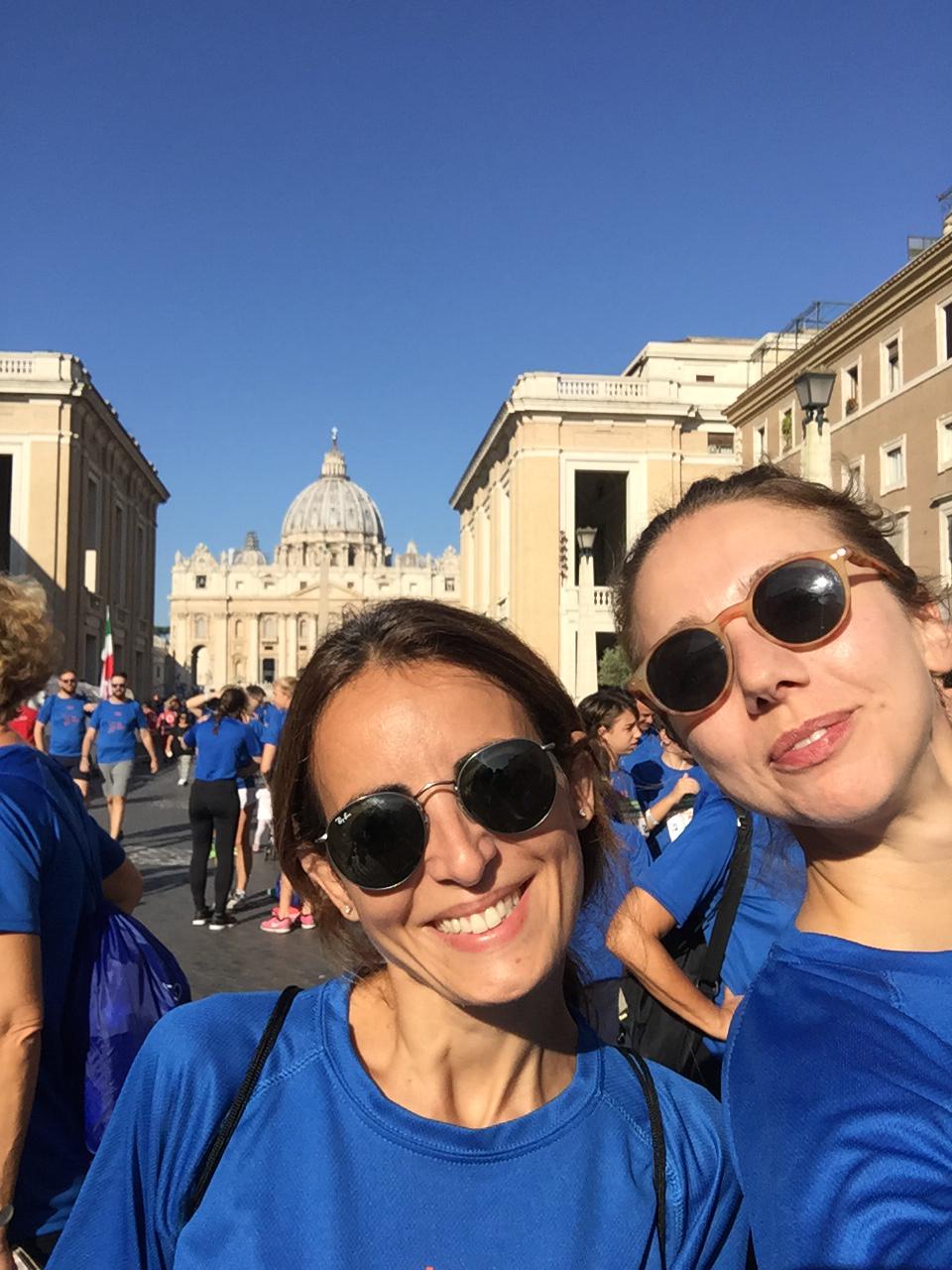 Running for Peace con Rome Half Marathon Via Pacis