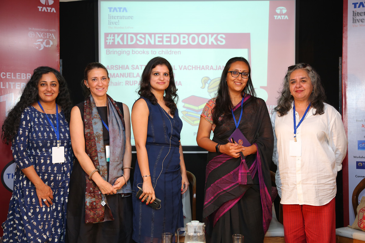 Children’s India - illustrated tales in #kidsneedbooks - At Tata Literature Live! 2019